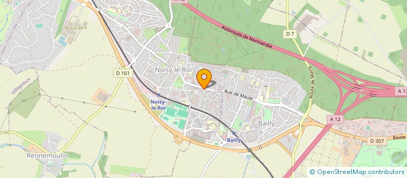 localisation de l'entreprise FRANJE à NOISY-LE-ROI