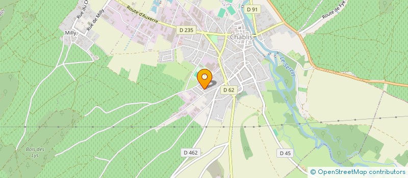 localisation de l'entreprise FRANJELI  CHABLIS