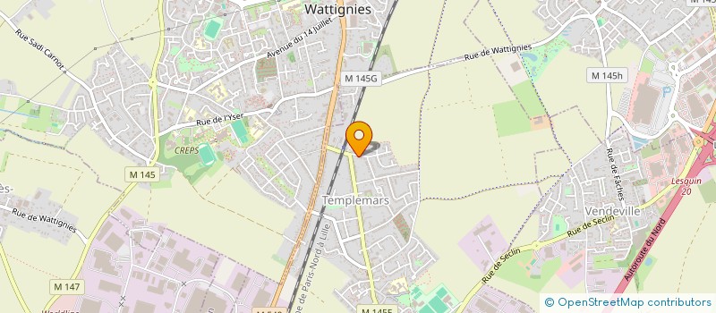 localisation de l'entreprise FRANJO  TEMPLEMARS