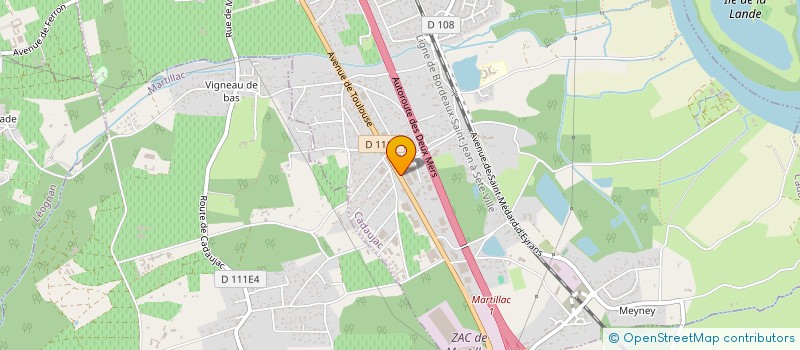 localisation de l'entreprise FRANJO  CADAUJAC