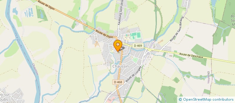 localisation de l'entreprise FRANJURA  LONGWY-SUR-LE-DOUBS