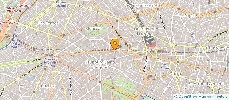 localisation de l'entreprise FRANK ARTHUR  PARIS