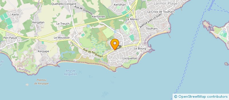 localisation de l'entreprise FRANK CAPRA  LARMOR-PLAGE