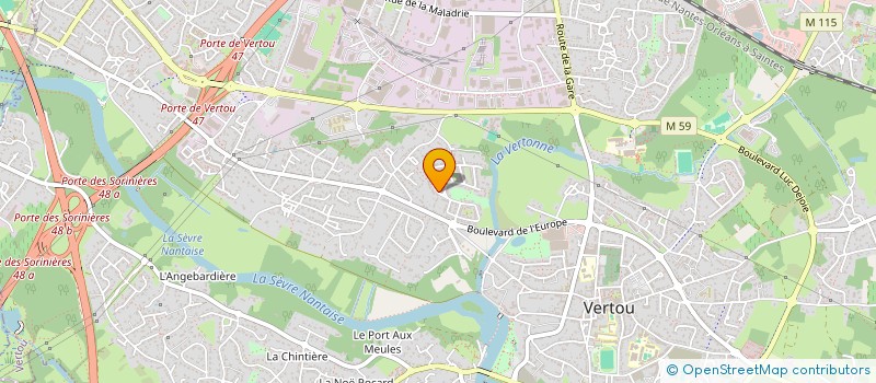 localisation de l'entreprise FRANK MODERN MANAGEMENT SOLUTIONS  VERTOU