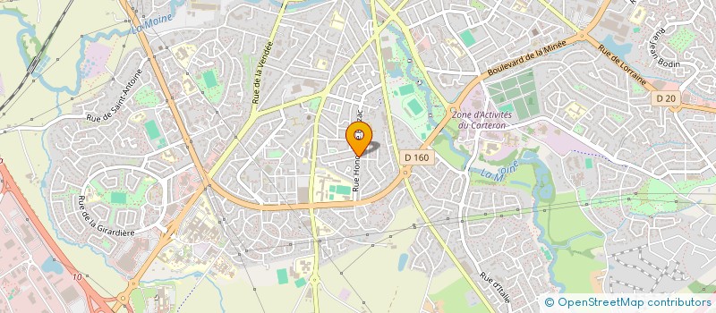 localisation de l'entreprise FRANKA à CHOLET