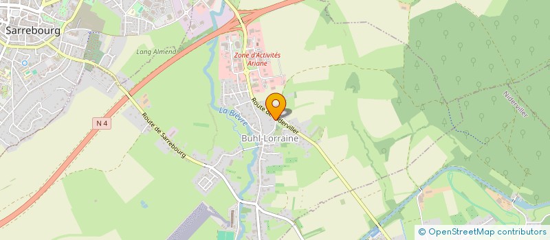 localisation de l'entreprise FRANKENBERG à BUHL-LORRAINE