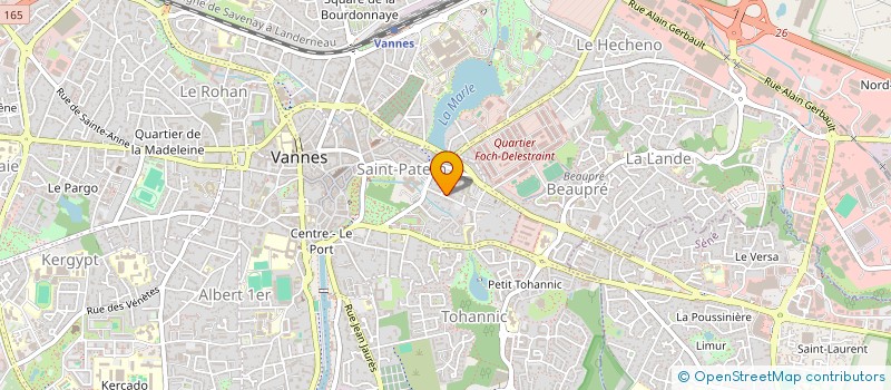 localisation de l'entreprise FRANKIZ à VANNES