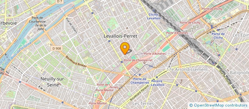 localisation de l'entreprise FRANKLIN 3.3 à LEVALLOIS-PERRET