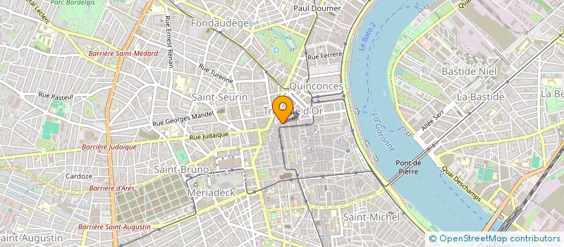 localisation de l'entreprise FRANKLIN  BORDEAUX