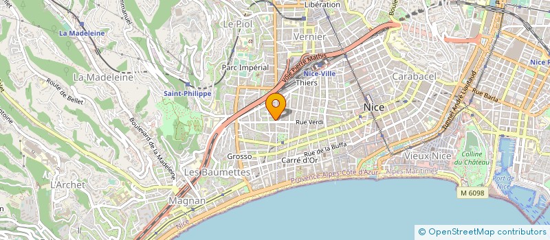 localisation de l'entreprise FRANKLIN à NICE