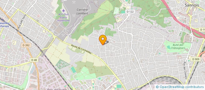 localisation de l'entreprise FRANKLIN M95  ARGENTEUIL