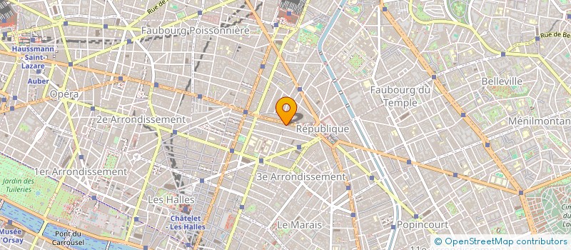 localisation de l'entreprise FRANKLIN  R  PARIS