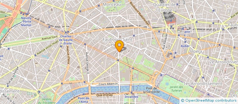 localisation de l'entreprise FRANKLIN RESTAURATION  PARIS