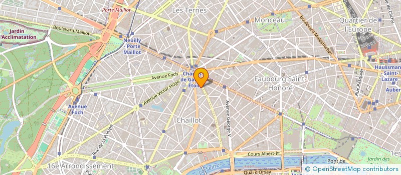 localisation de l'entreprise FRANKLIN ROOSEVELT  PARIS