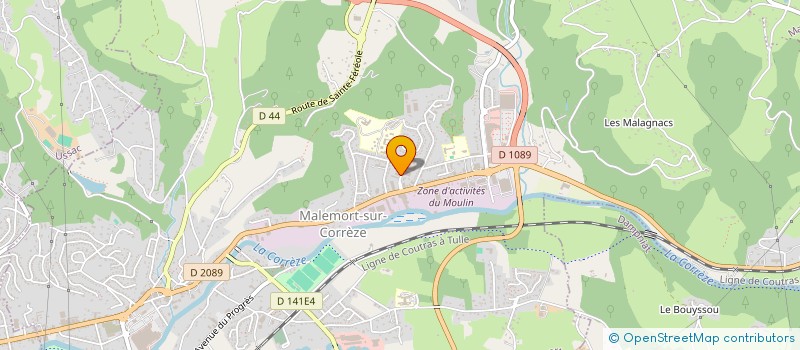 localisation de l'entreprise FRANKLIN SUD-OUEST à MALEMORT