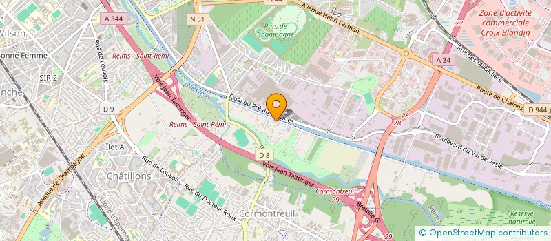 localisation de l'entreprise FRANKLIN TAXES CONSULTING  REIMS