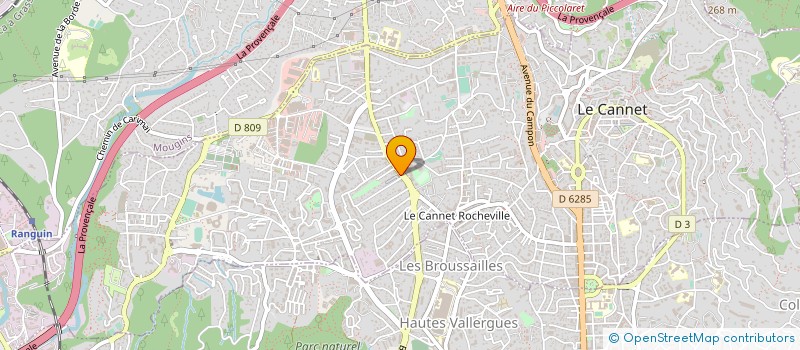 localisation de l'entreprise FRANKLIN VIANDE à LE CANNET