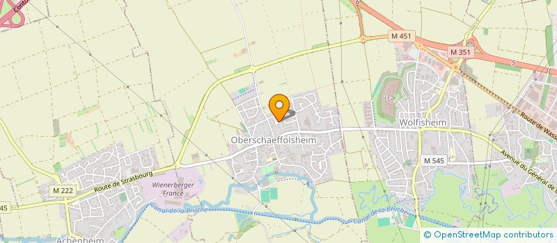 localisation de l'entreprise FRANKREICH CONSULTING  OBERSCHAEFFOLSHEIM