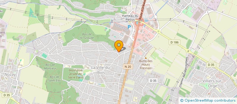 localisation de l'entreprise FRANKVALTESS à LA VILLE-DU-BOIS