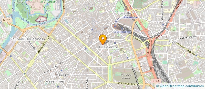 localisation de l'entreprise FRANLIL SARL à LILLE