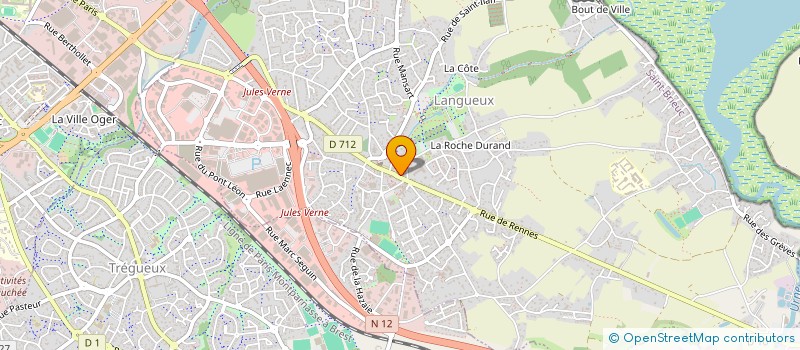 localisation de l'entreprise FRANLIO à LANGUEUX