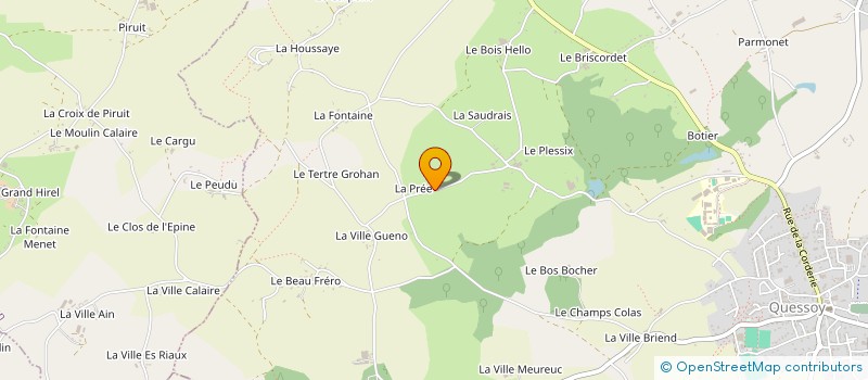 localisation de l'entreprise FRANLIQUE à QUESSOY