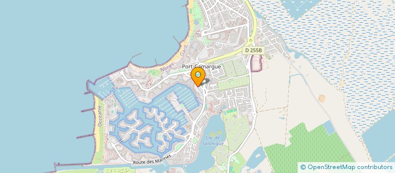 localisation de l'entreprise FRANLUC  LE GRAU-DU-ROI