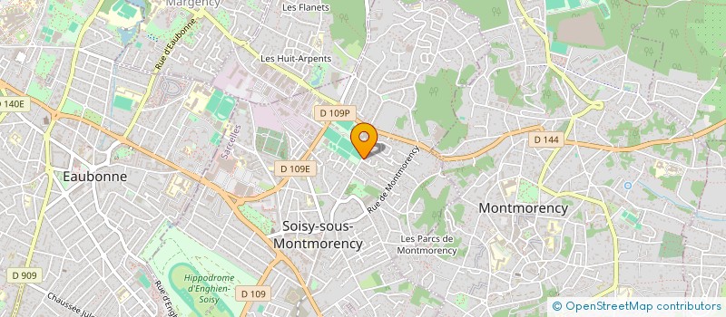 localisation de l'entreprise FRANMA  SOISY-SOUS-MONTMORENCY