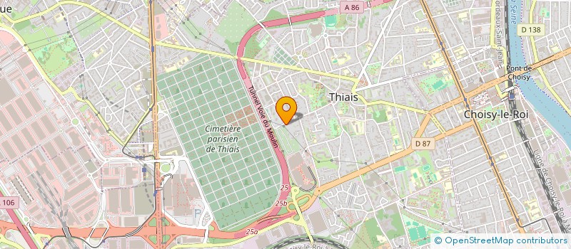 localisation de l'entreprise FRANMAR DISTRIBUTION  THIAIS