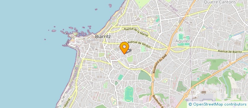 localisation de l'entreprise FRANNE à BIARRITZ
