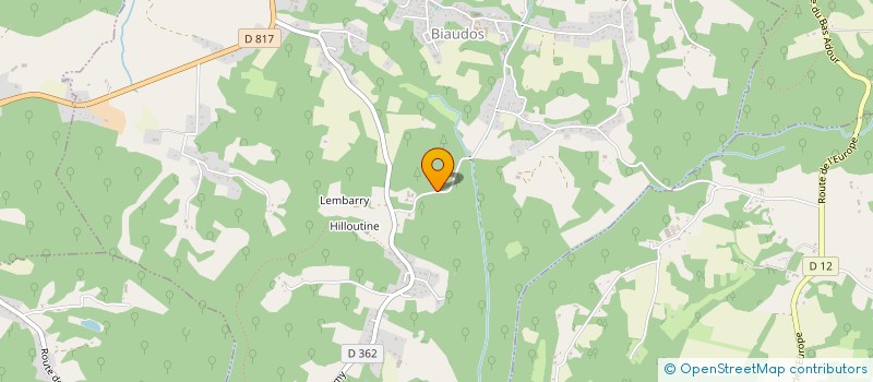 localisation de l'entreprise FRANNE I  BIAUDOS