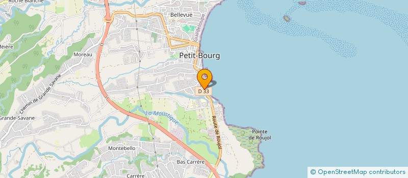 localisation de l'entreprise FRANNY  PETIT-BOURG