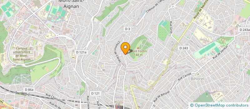 localisation de l'entreprise FRANOLIMATT à BOIS-GUILLAUME