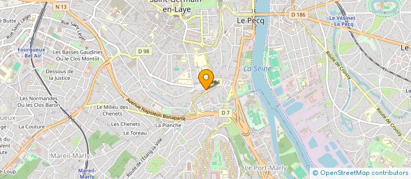 localisation de l'entreprise FRANOLY  SAINT-GERMAIN-EN-LAYE