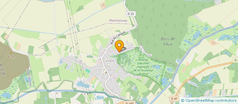 localisation de l'entreprise FRANOUCHE  VRED