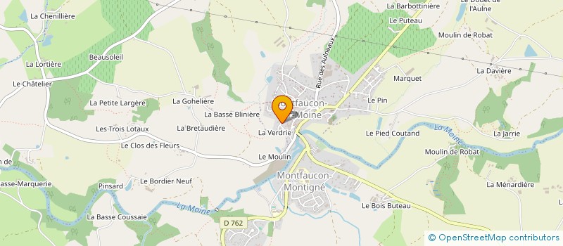 localisation de l'entreprise FRANPAS à SEVREMOINE