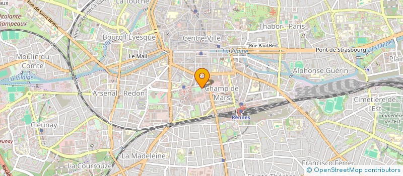 localisation de l'entreprise FRANPHI  RENNES