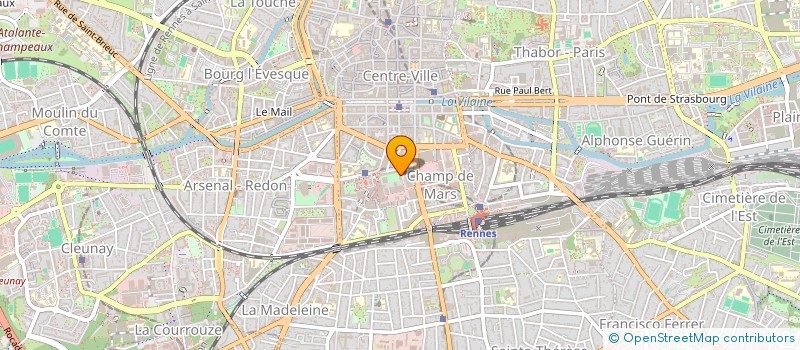 localisation de l'entreprise FRANPHI II  RENNES