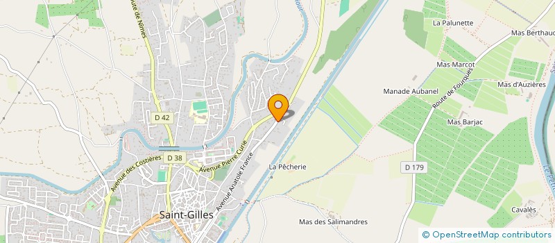 localisation de l'entreprise FRANPHIL à SAINT-GILLES