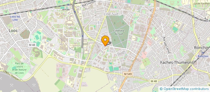 localisation de l'entreprise FRANPIER à LILLE