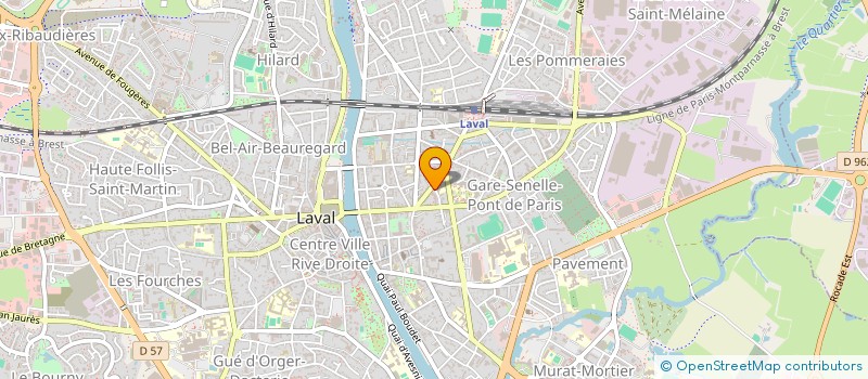localisation de l'entreprise FRANPIL à LAVAL
