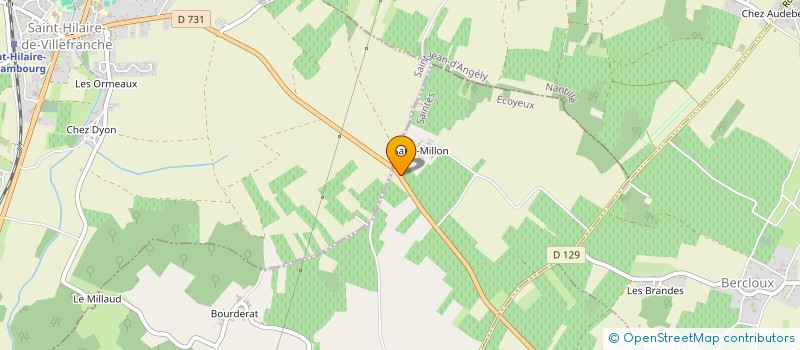 localisation de l'entreprise FRANPINT  BRIZAMBOURG