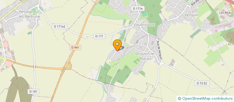 localisation de l'entreprise FRANPOL SCM  VAUDRICOURT