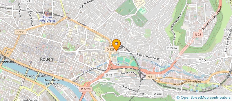 localisation de l'entreprise FRANPRIMEUR à ROUEN