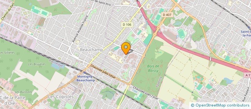 localisation de l'entreprise FRANPRIX TAVERNY SAINTE HONORINE  TAVERNY