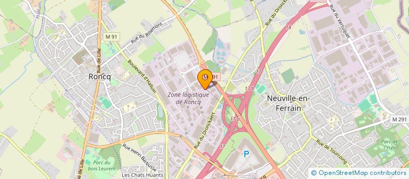 localisation de l'entreprise FRANPROTEC  GENECH