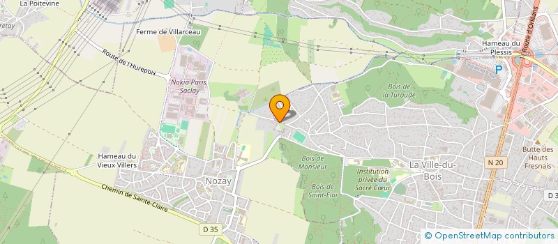 localisation de l'entreprise FRANQUERIC à NOZAY