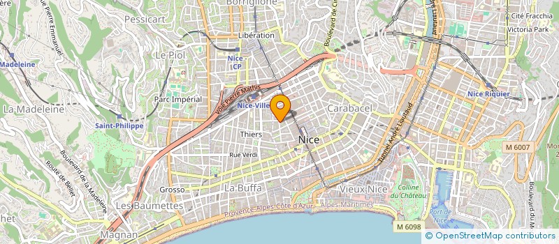 localisation de l'entreprise FRANQUET & C  NICE