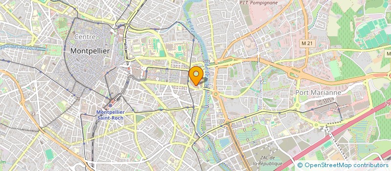 localisation de l'entreprise FRANQUEVILLE LMNP à MONTPELLIER