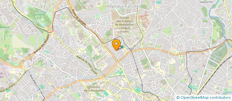 localisation de l'entreprise FRANS ENERGIE à MONTPELLIER